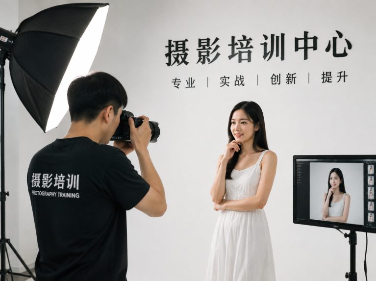 清新区商业人像与产品摄影精品班